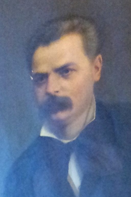 Guido Baccelli's portrait, Policlinico Umberto I, Rome - 02.jpg